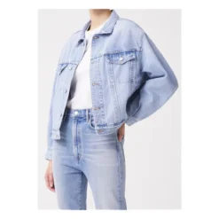 AGOLDE Charli Denim Jacket | Veer -Trend Luxer Sales Store unnamed file 1561
