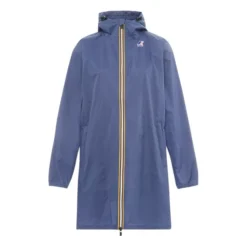 K-Way Le Vrai 3.0 Eiffel Waterproof Windbreaker | Grey Blue