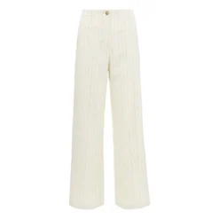 Bellerose Dorris Striped Pants - Women’s Collection | Ecru
