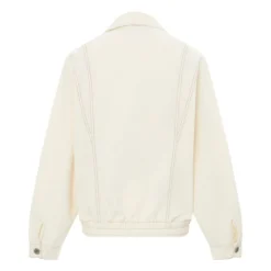 Blouson Denim Coton Bio | Off White -Trend Luxer Sales Store unnamed file 1674