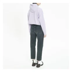 Ganni Isoli Organic Cotton Oversized Sweatshirt | Lilac -Trend Luxer Sales Store unnamed file 1723