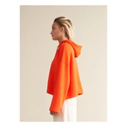 Bellerose Tate Sweater - Women’s Collection | Orange -Trend Luxer Sales Store unnamed file 1760