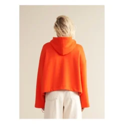 Bellerose Tate Sweater - Women’s Collection | Orange -Trend Luxer Sales Store unnamed file 1763