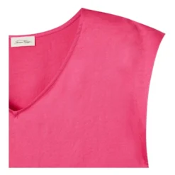 American Vintage Widland V-Neck Top | Magenta -Trend Luxer Sales Store unnamed file 1794