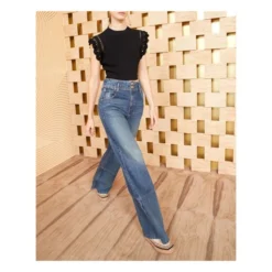 ULLA JOHNSON Shila Top | Black -Trend Luxer Sales Store unnamed file 1797