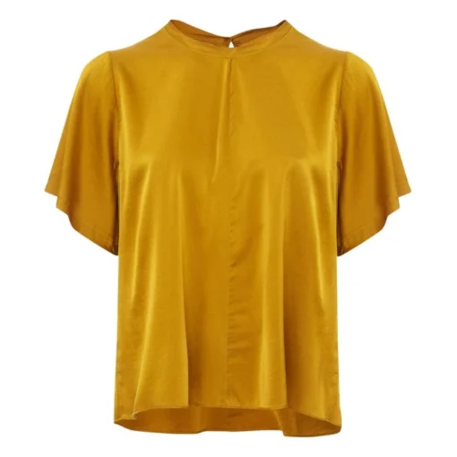 FORTE_FORTE Silk Satin Top | Amber -Trend Luxer Sales Store unnamed file 1816