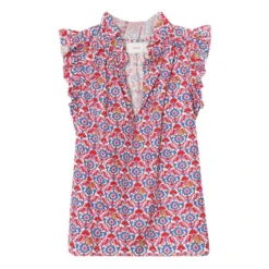 Printed Bex Top | Red