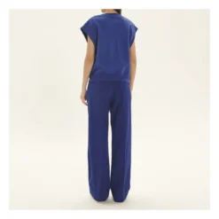 Organic Fleece Top | Blue -Trend Luxer Sales Store unnamed file 1899