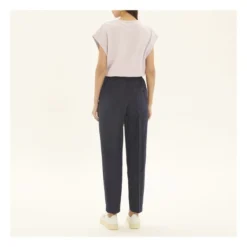 Cotton And Linen Carrot Pants | Navy Blue 6 Cotton And Linen Carrot Pants | Navy Blue -Trend Luxer Sales Store unnamed file 190