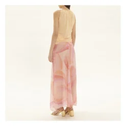 FORTE_FORTE Silk And Cotton Voile Tie Front Top | Nude Beige -Trend Luxer Sales Store unnamed file 1962