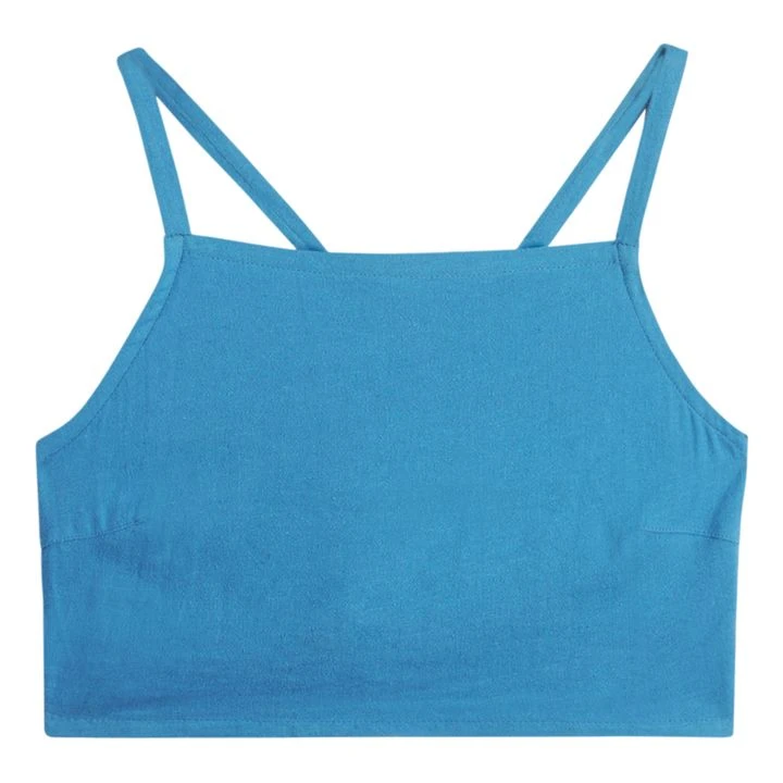 ICONE Fabio Linen Top | Blue 1 ICONE Fabio Linen Top | Blue