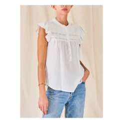 Tali Embroidered Top | White -Trend Luxer Sales Store unnamed file 1988