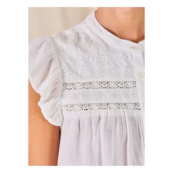Tali Embroidered Top | White -Trend Luxer Sales Store unnamed file 1989