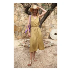 Marlot X Smallable Exclusive - Jane Silk Top - Women’s Collection | Ochre