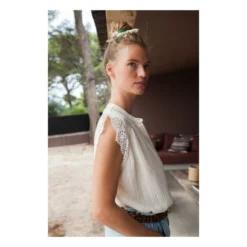 Olga Cotton Gauze Top - Women’s Collection | Cream 8 Olga Cotton Gauze Top - Women’s Collection | Cream -Trend Luxer Sales Store unnamed file 2013