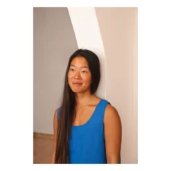 Linen Top | Blue -Trend Luxer Sales Store unnamed file 2036