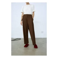 New Age Tailored Wool Pants | Copper Red -Trend Luxer Sales Store unnamed file 205