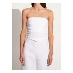 Faithfull The Brand La Loza Top | White -Trend Luxer Sales Store unnamed file 2068