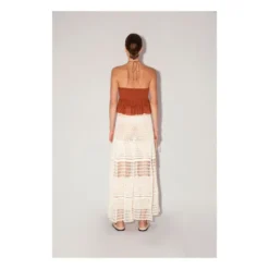 Shellee Cupro Top | Terracotta -Trend Luxer Sales Store unnamed file 2079