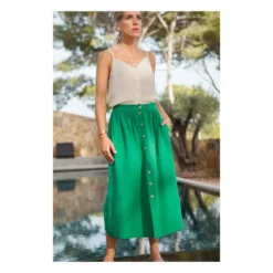 Astrée Cotton Gauze Top - Women’s Collection | White