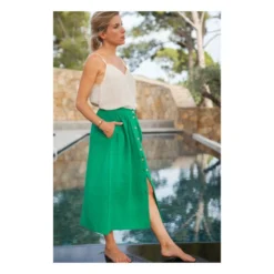 Astrée Cotton Gauze Top - Women’s Collection | White -Trend Luxer Sales Store unnamed file 2083