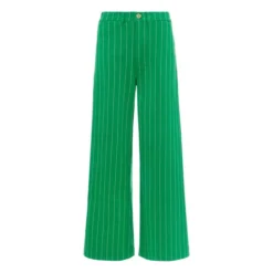 Bellerose Lottie Striped Pants - Women’s Collection | Green