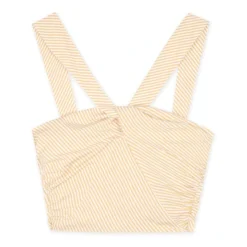 Amalfi Striped Top | Orange