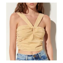 Amalfi Striped Top | Orange -Trend Luxer Sales Store unnamed file 2112