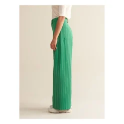 Bellerose Lottie Striped Pants - Women’s Collection | Green -Trend Luxer Sales Store unnamed file 212