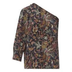 Janou Silk Top | Black