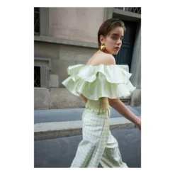 Stella Nova Top Vaida | Pale Yellow -Trend Luxer Sales Store unnamed file 2217