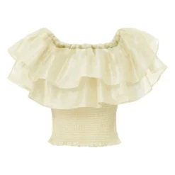 Stella Nova Top Vaida | Pale Yellow -Trend Luxer Sales Store unnamed file 2218