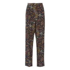 Janou Silk Pants | Black