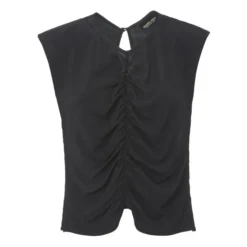 Fruncido Top | Black