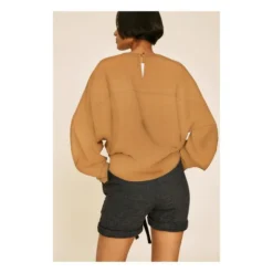 Caes Cotton Voile Top | Rust -Trend Luxer Sales Store unnamed file 2243