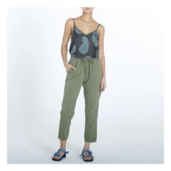 Rei Silk Print Top | Black