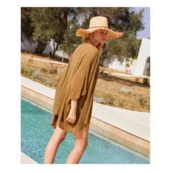 Momoni Divina Sparkly Ribbed Cardigan | Khaki -Trend Luxer Sales Store unnamed file 2263