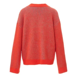 Emmerson Alpaca Wool Cardigan | Coral -Trend Luxer Sales Store unnamed file 2307