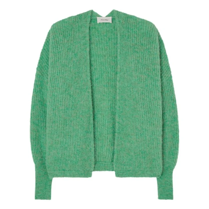 American Vintage East Alpaca Wool Shawl Collar Cardigan | Green 1 American Vintage East Alpaca Wool Shawl Collar Cardigan | Green
