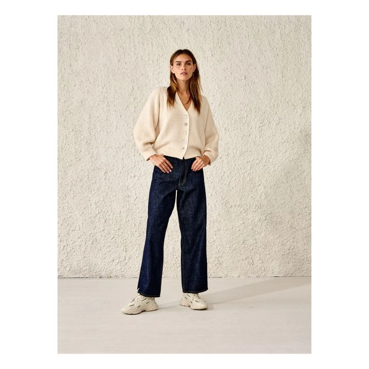 Bellerose Dosany Cardigan - Women’s Collection | Ecru 2 Bellerose Dosany Cardigan - Women’s Collection | Ecru - Image 2