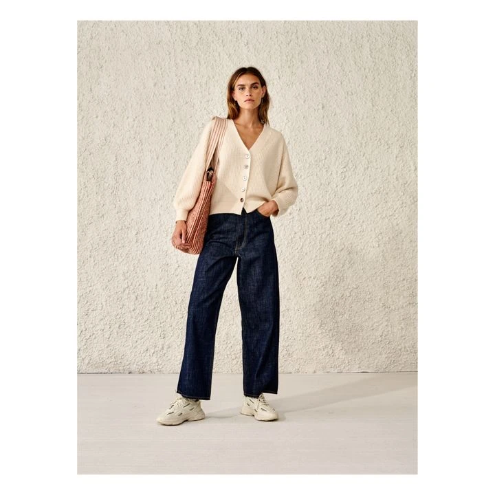 Bellerose Dosany Cardigan - Women’s Collection | Ecru 3 Bellerose Dosany Cardigan - Women’s Collection | Ecru - Image 3