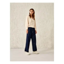 Bellerose Dosany Cardigan - Women’s Collection | Ecru 11 Bellerose Dosany Cardigan - Women’s Collection | Ecru -Trend Luxer Sales Store unnamed file 2324