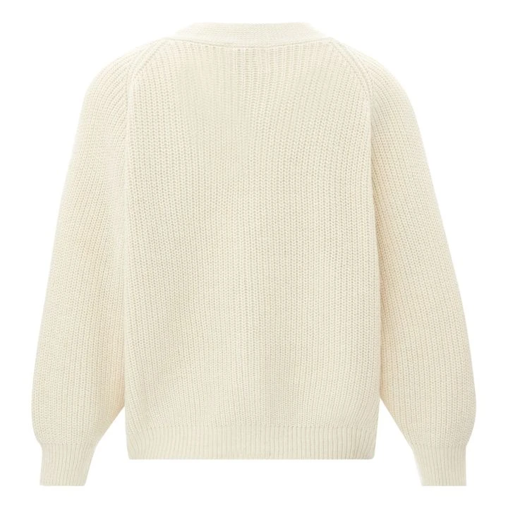 Bellerose Dosany Cardigan - Women’s Collection | Ecru 8 Bellerose Dosany Cardigan - Women’s Collection | Ecru - Image 8