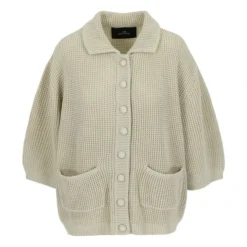 Waffle Cardigan | Oatmeal