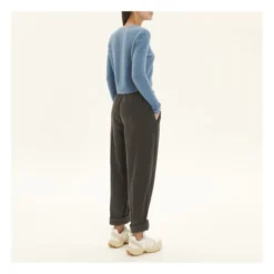 American Vintage Razpark Wool Gilet | Marled Blue -Trend Luxer Sales Store unnamed file 2346