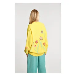 Grenada Organic Cotton Cardigan | Yellow -Trend Luxer Sales Store unnamed file 2359