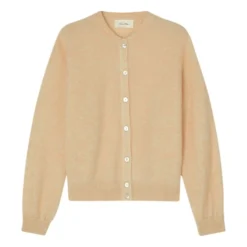 American Vintage Zabidoo Mohair Gilet | Heather Beige