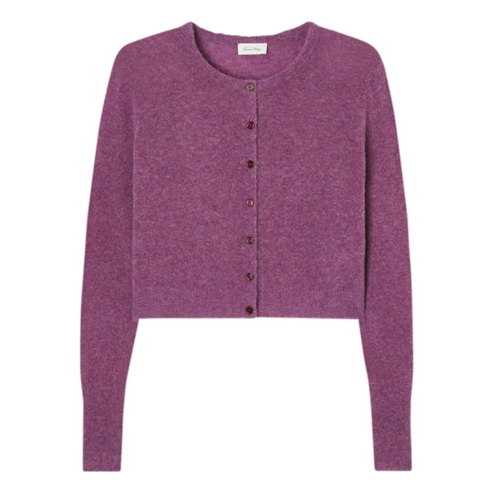 American Vintage Razpark Wool Gilet | Dark Purple 1 American Vintage Razpark Wool Gilet | Dark Purple