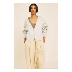 Siya Cardigan | Light Grey -Trend Luxer Sales Store unnamed file 2434