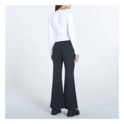 Ganni Ribbed Wrap Over Top | White 8 Ganni Ribbed Wrap Over Top | White -Trend Luxer Sales Store unnamed file 2440